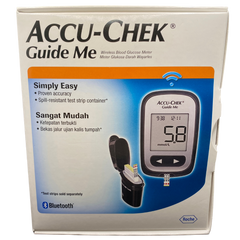 Front of glucose monitor box