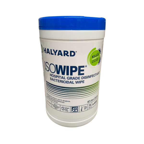 ISO Wipe container front view