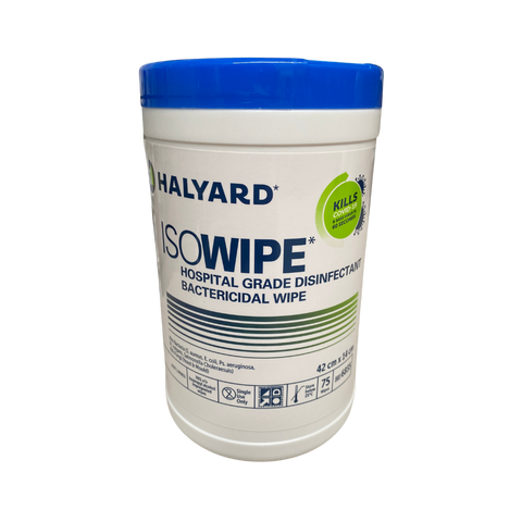 ISO Wipe container front view