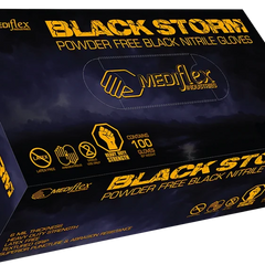 BLK Storn HD Gloves Square