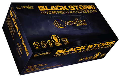 Black Storm HD Nitrile Gloves