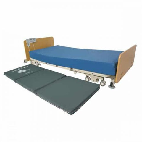 Crash Mat in use with bed