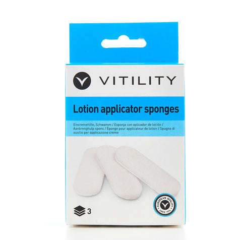 Lotion applicator sponges