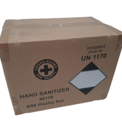 Carton of 8 x 12 sanitizer 100ml bottles