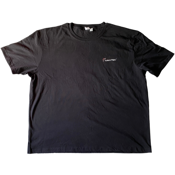 WANTSA Black T-Shirt Front