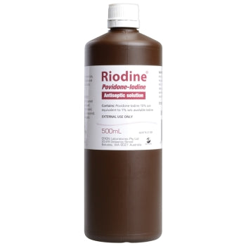 500ml Bottle of Iodine Solution - Riodine