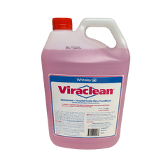 Front view of 5 litre Viraclean bottle
